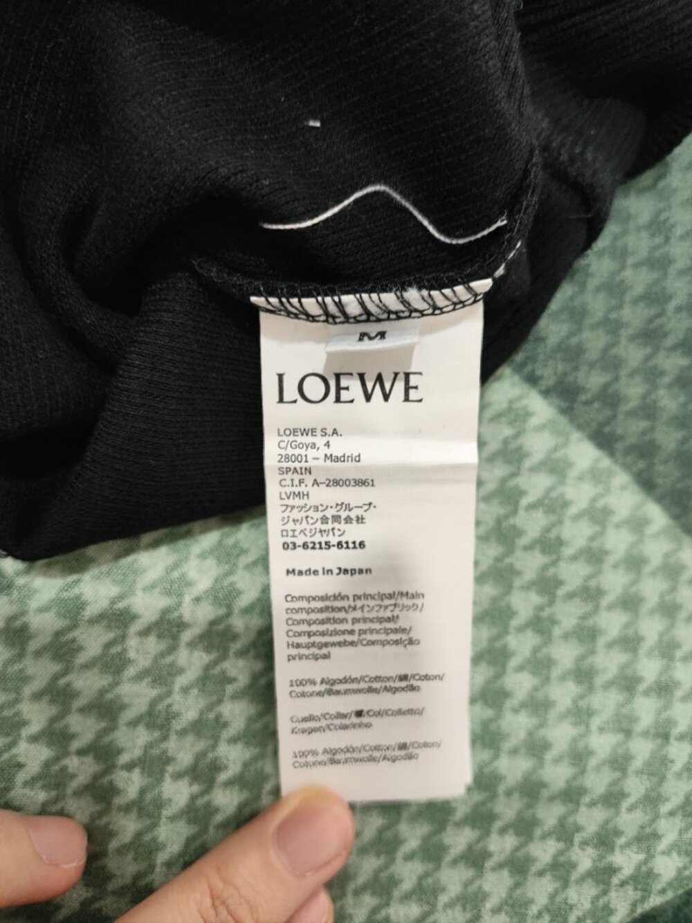 Loewe Embroidered Cropped Ribbed Tank Top - Picture 4 of 5